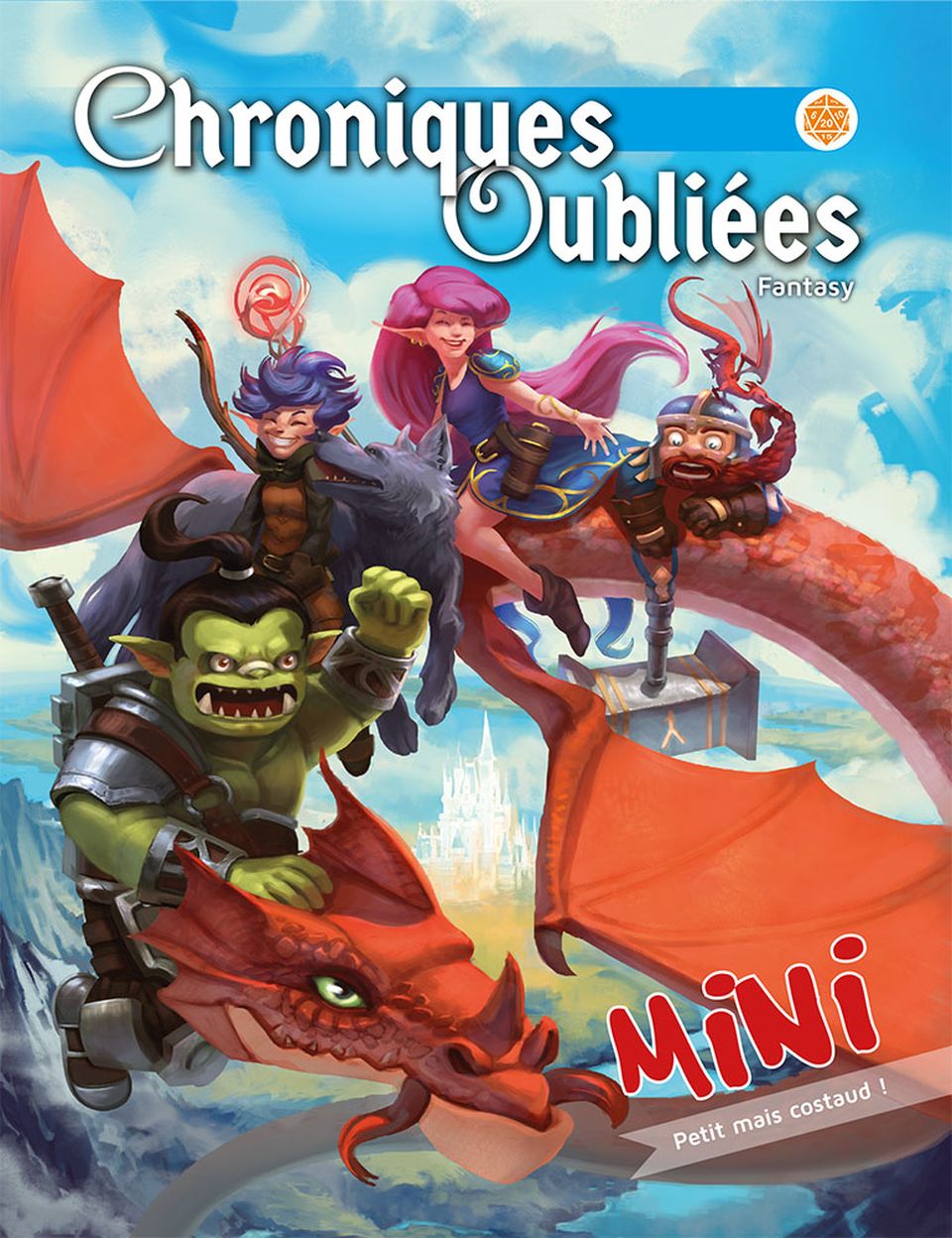 Chroniques Oubliées Fantasy mini: la couverture